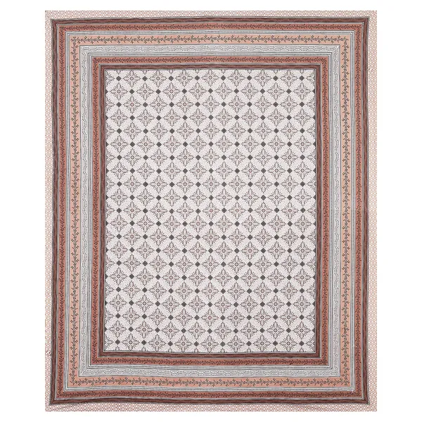 Brown_Cotton_Regal_Harmony_Double_Bedsheet_With_Pillow_Cover_90_X_108_Cmcm